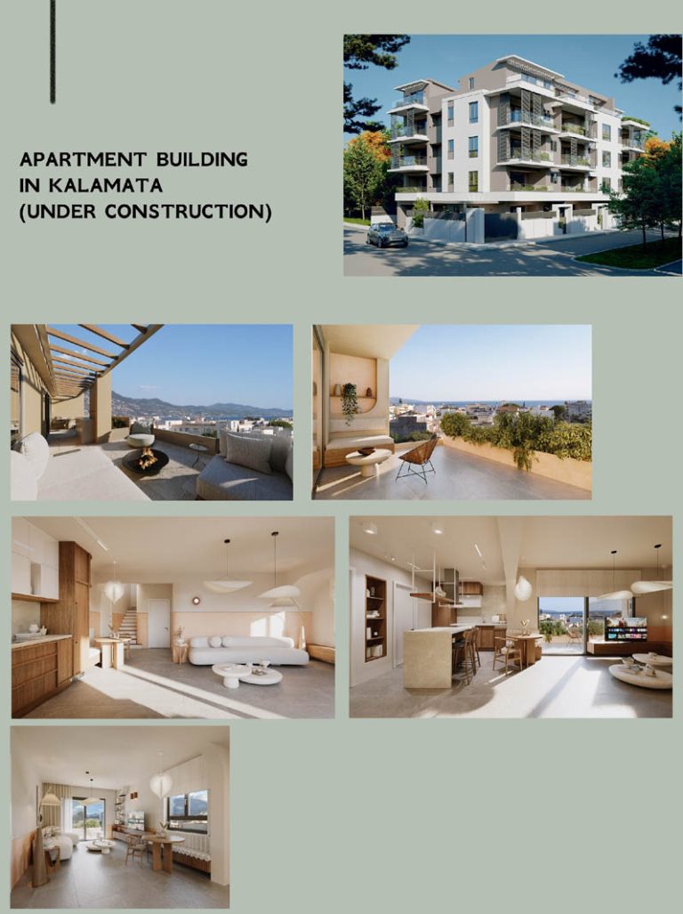 Design Study and Construction of a 14-Apartment Residential Building in Kalamata (2024–2026)